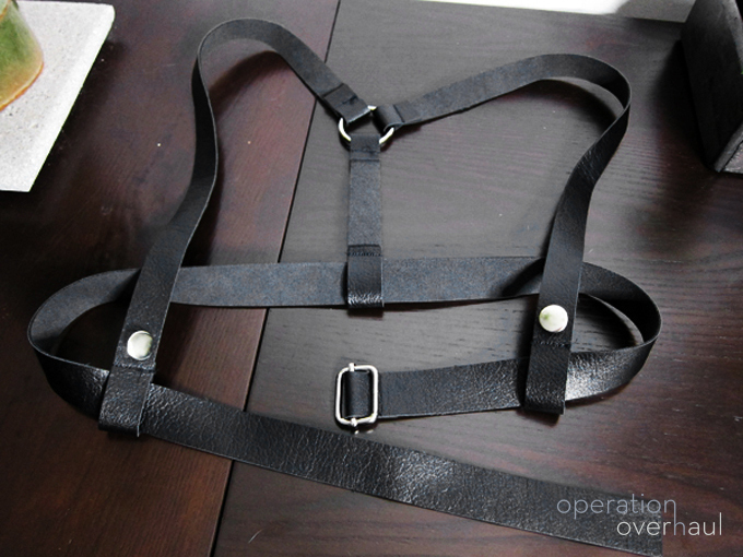 Как сделать кожаный harness своими руками. 2 способа: классический и суперлегий