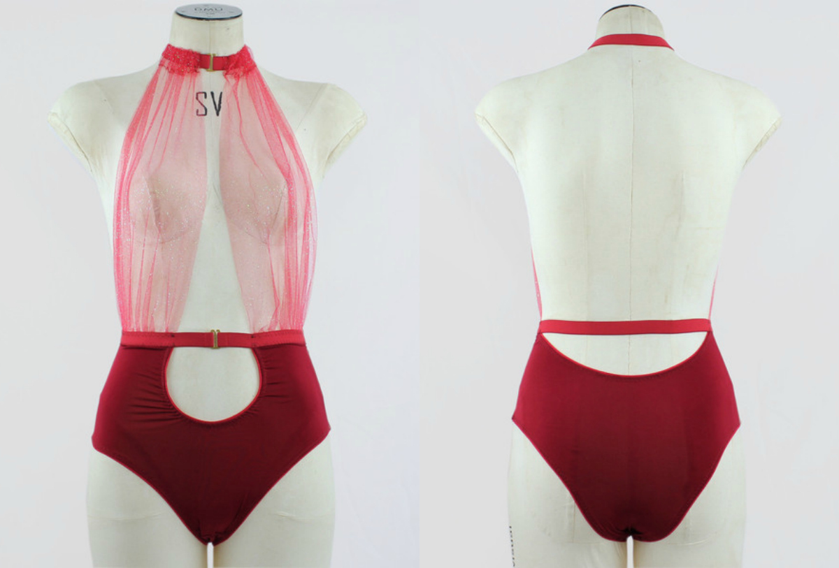 Lana Cherry Bodysuit,  £80