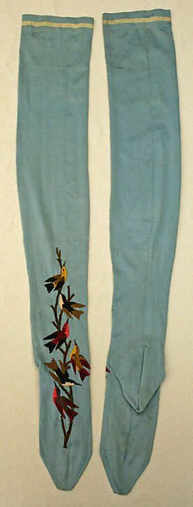 чулки ретро шёлк 19й век stockings retro silk