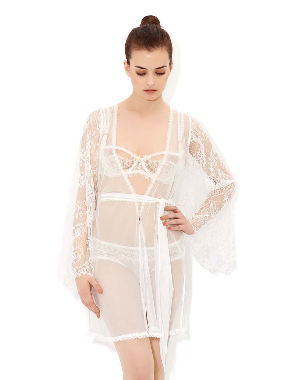 compelling_lace_ivory_nude_short_robe_ss15_front