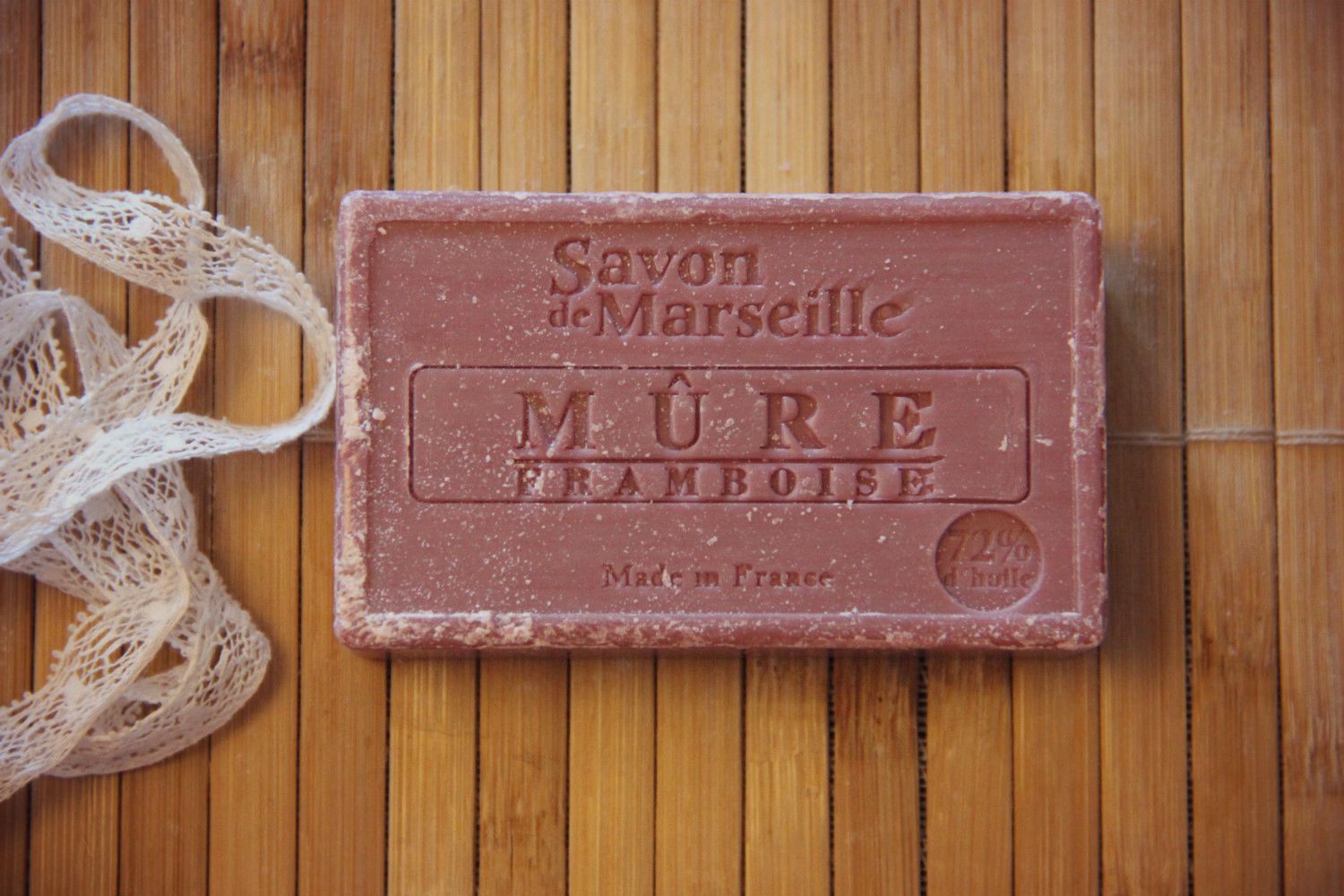 Мыло Savon de Marseille Mure Framboise