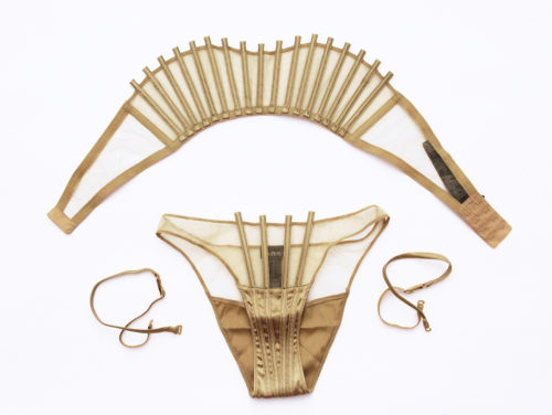 Overview of a Graphique Couture by La Perla lingerie set