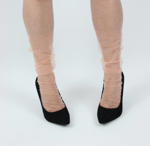[Найдено на Etsy] Лаконичные яркие носки из тюля Memi & Co