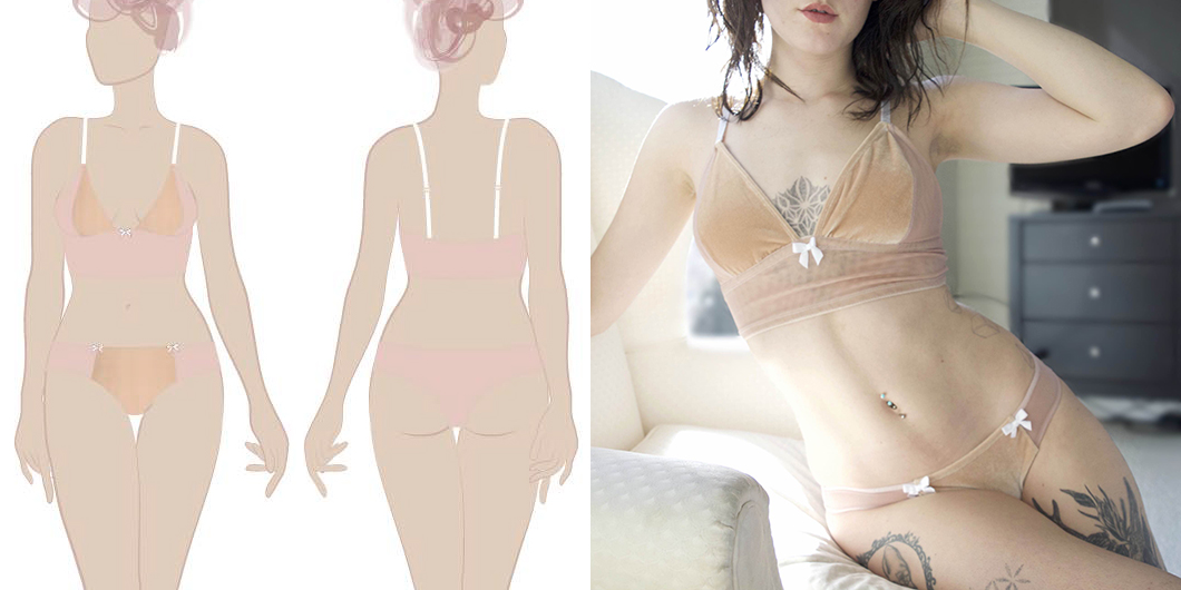 Interview with Impish Lee lingerie brand founders {Garterblog.ru}