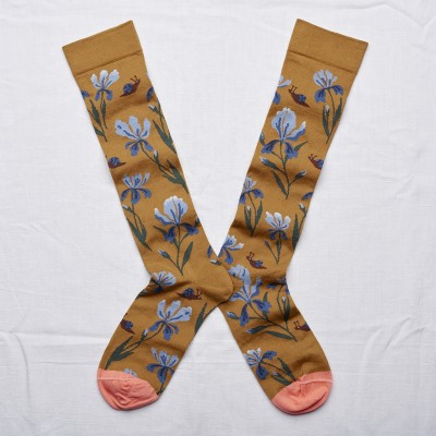 Горчичные гольфины Bonne Maison Cinnamon Iris socks 25,00 €