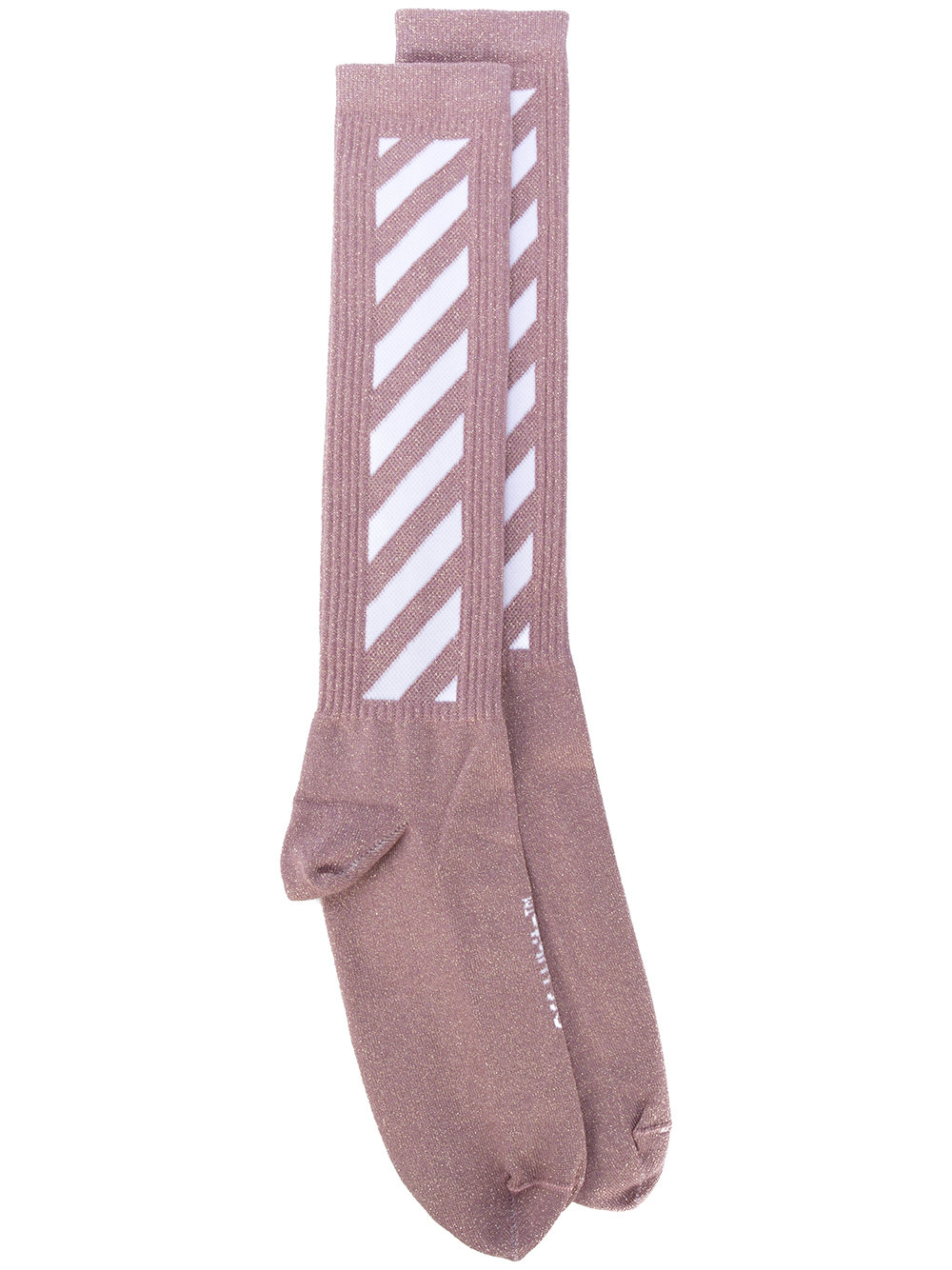 Мода. Носки. OFF-WHITE diagonal stripes socks, 4 684 ₽