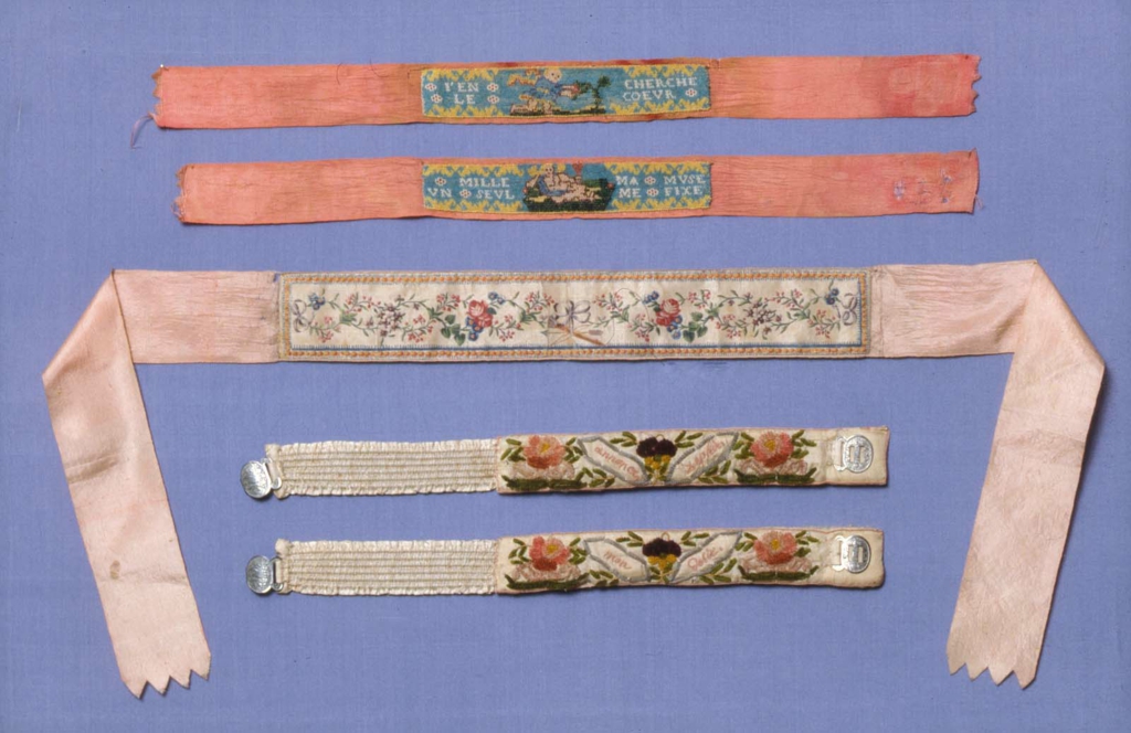 French Garter (one of a pair), early 19th century, Museum of Fine Arts Boston