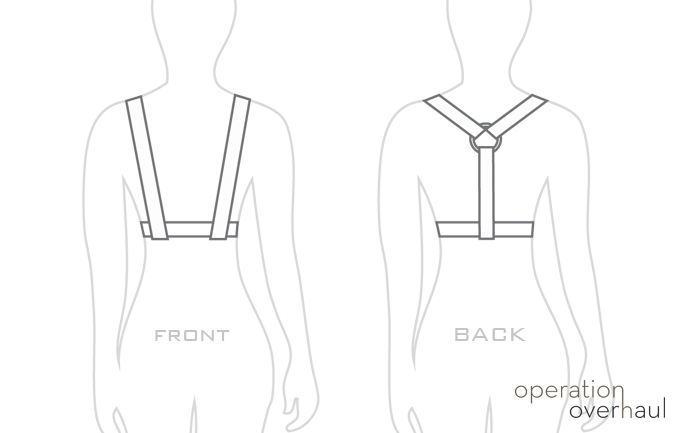 Как сделать кожаный harness своими руками. 2 способа: классический и суперлегий