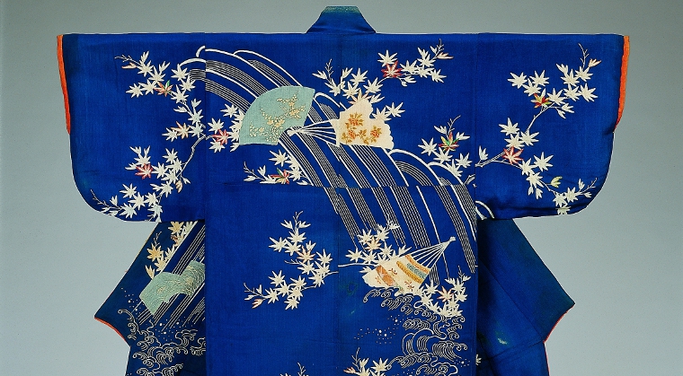 Выставка японских кимоно из дома Matsuzakaya "Kimono, au bonheur des dames" в парижском музее Guimet