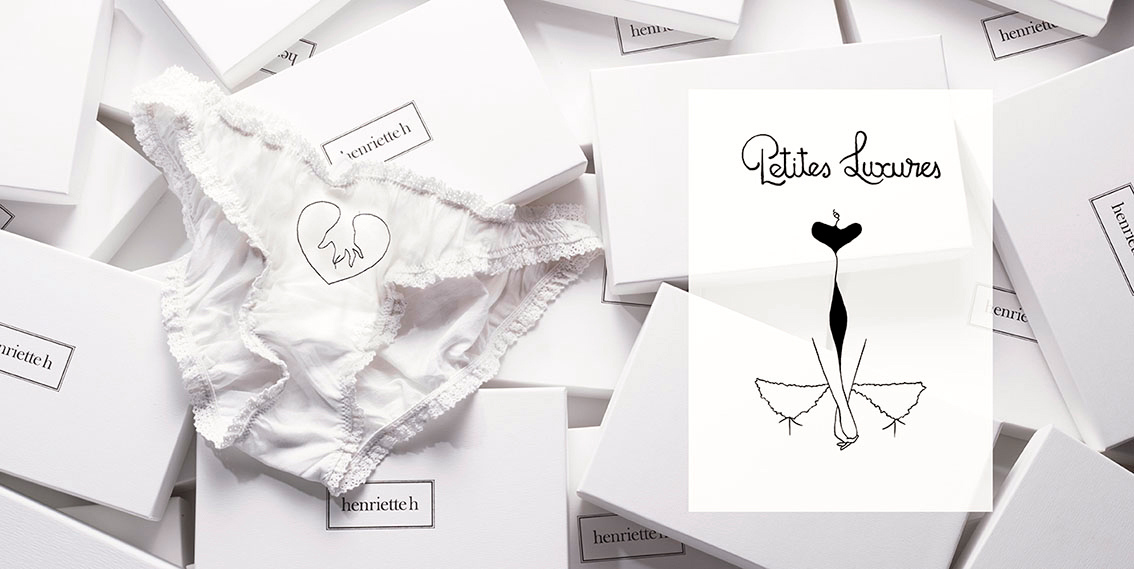 Иллюстратор Petites Luxures и бренд Henriette сделали совместный проект выпустив ограниченную серию трусиков с эротической вышивкой