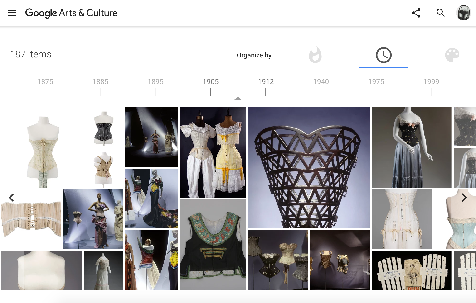 История нижнего белья и модных трендов в онлайн-музее Google Arts & Culture