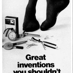 Esquire, 1 октября 1969 года. Реклама носков