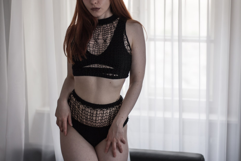 [Lingerie Wardrobe] Laura, founder of the Morning Madonna blog. Alice Set by Maude Nibelungen