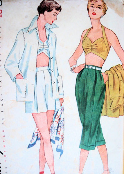 1950s Beach Wear Pattern sovintagepatterns.com