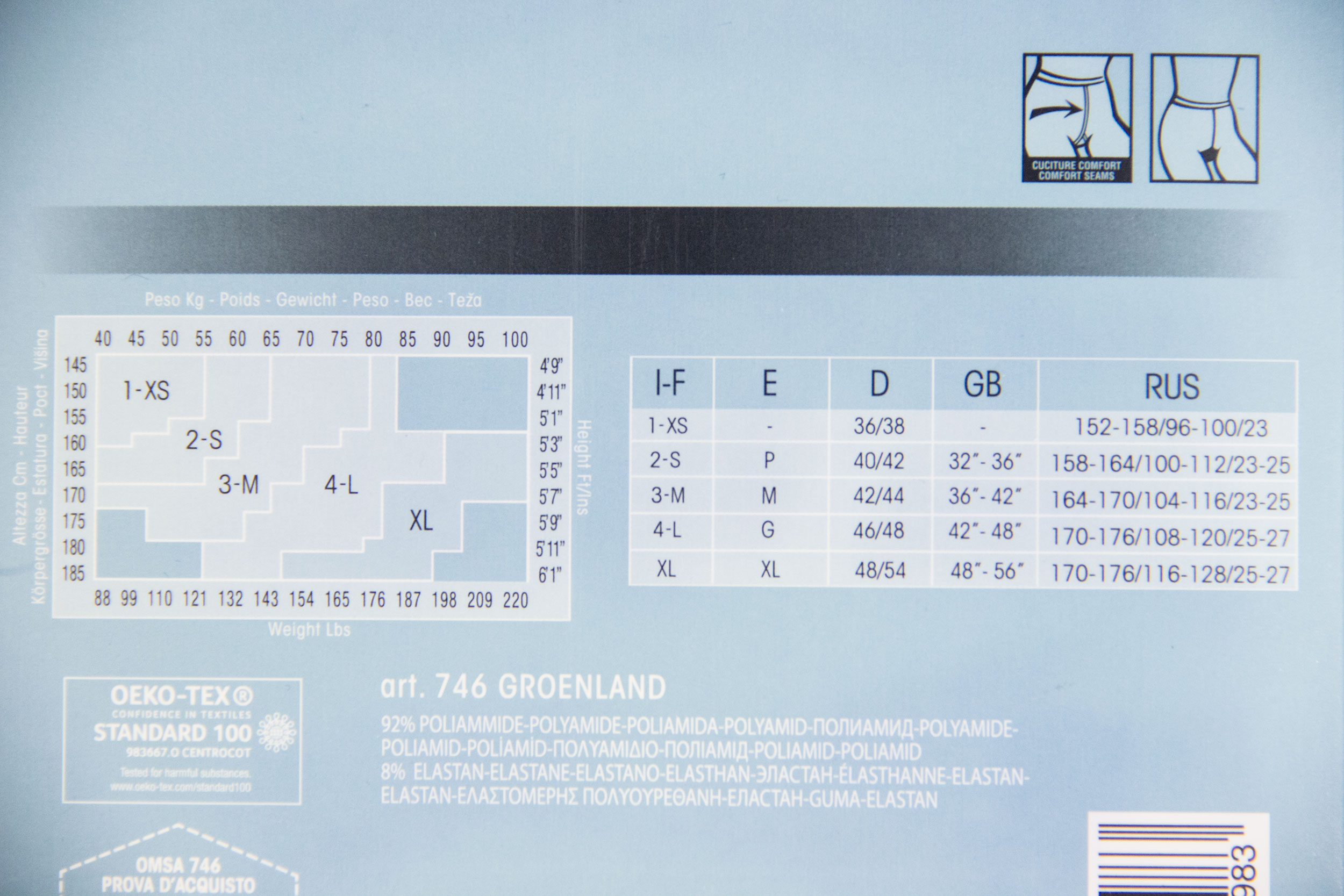 Сравнительный обзор теплых колготок. Колготки с флисом Omsa Groenland